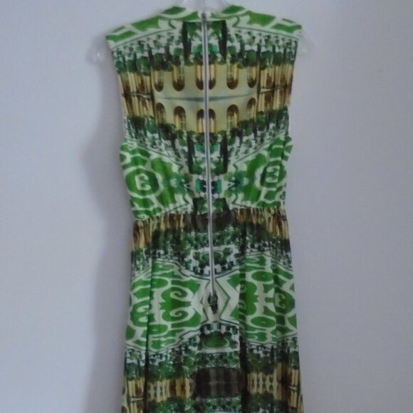Alice + Olivia floor length sleeveless maxi dress park green space garden 6 US - Picture 7 of 16